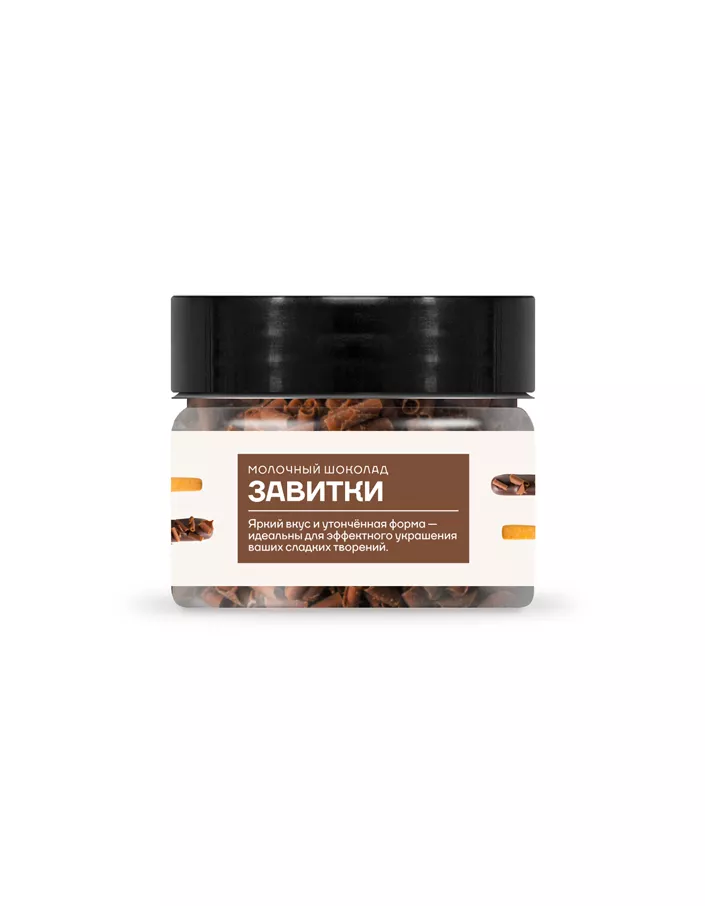 Шоколадные завитки Blossoms Milk Callebaut (40 г)