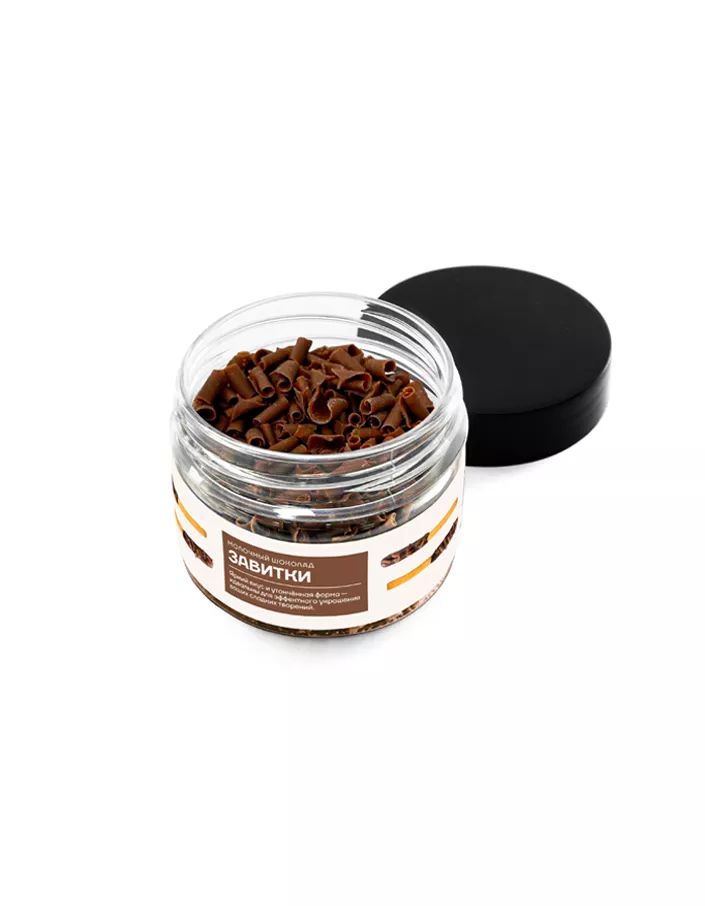 Шоколадные завитки Blossoms Milk Callebaut (40 г)