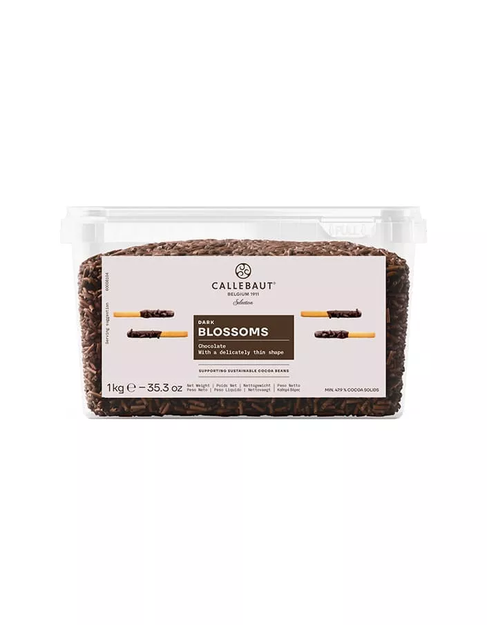 Шоколадные завитки Blossoms Dark Callebaut (1 кг)