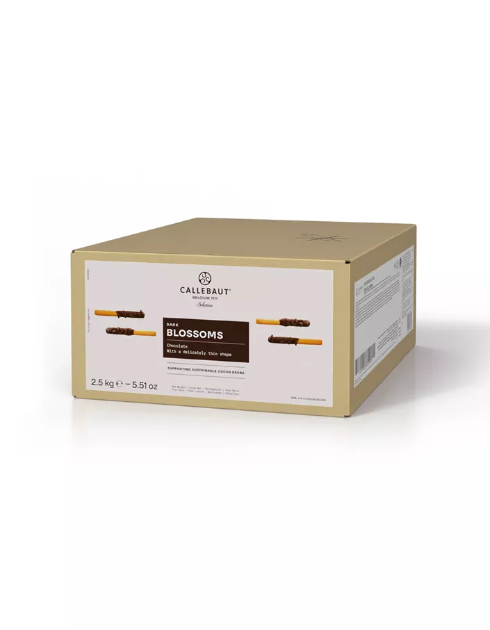 Шоколадные завитки Blossoms Dark Callebaut (2,5 кг)