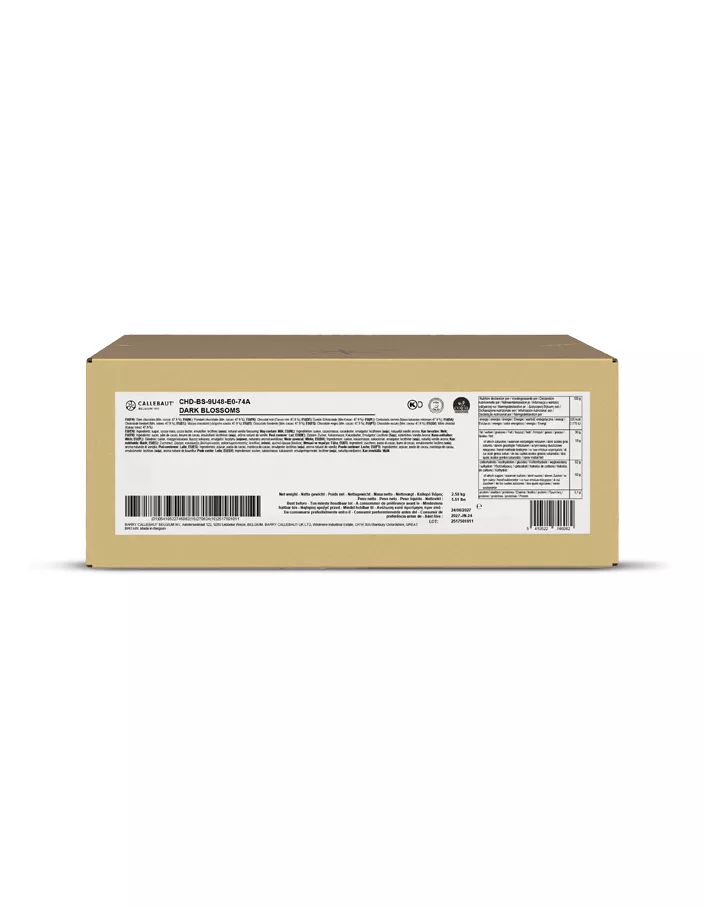 Шоколадные завитки Blossoms Dark Callebaut (2,5 кг)