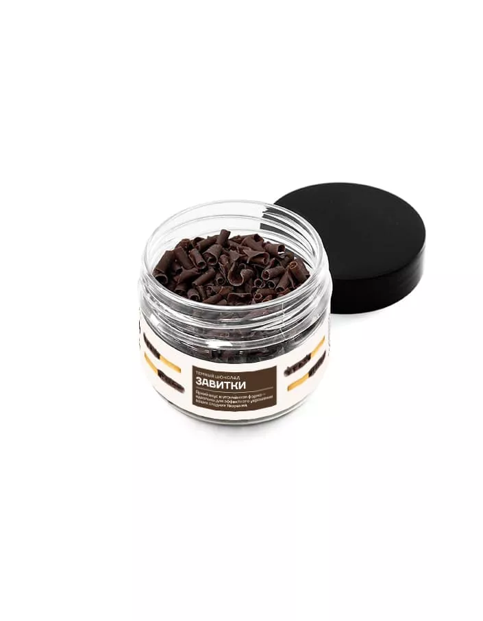 Шоколадные завитки Blossoms Dark Callebaut (40 г)