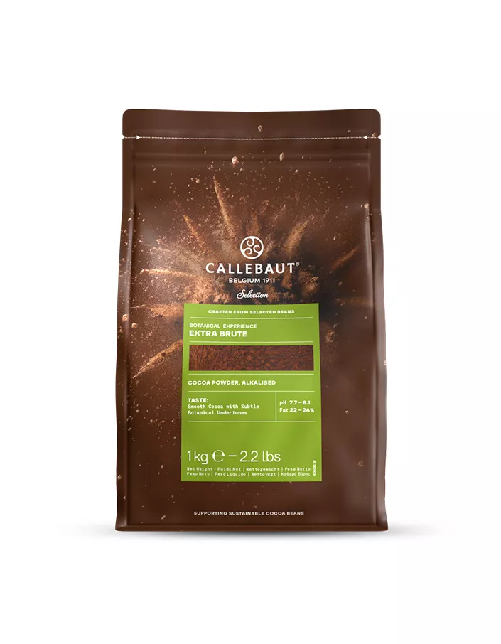 Какао порошок EXTRA BRUTE Callebaut (1 кг)