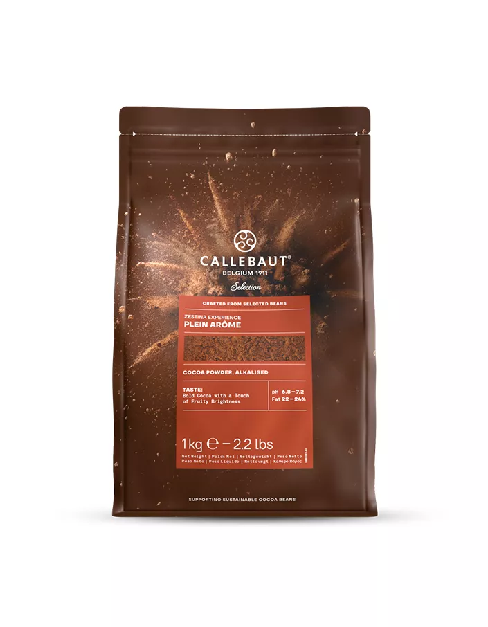 Какао порошок PLEIN AROME алкализованный Callebaut (1 кг)