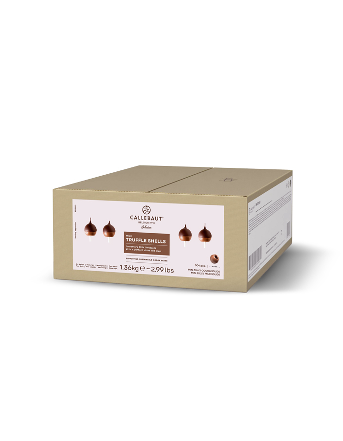 Трюфельные капсулы Truffle Shells Milk Callebaut (1,36 кг)