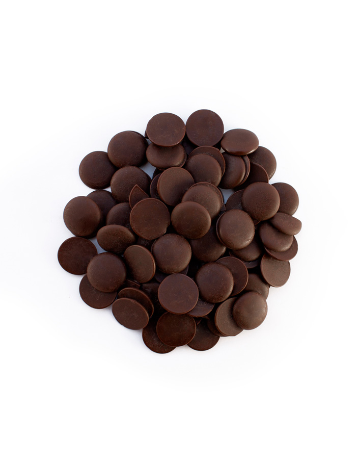 Глазурь темная лауриновая для покрытий Chocovic Адора (1 кг)