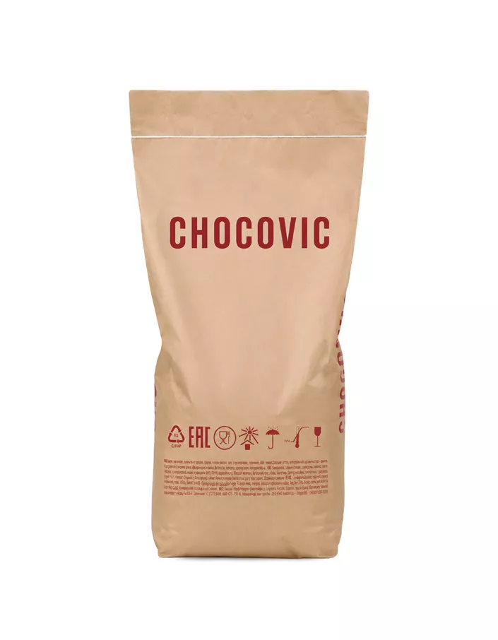 Глазурь шоколадная молочная на эквиваленте Chocovic (20 кг)