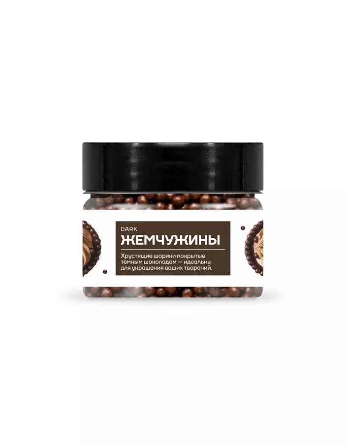 Crispearls Dark жемчужины Callebaut 50 г