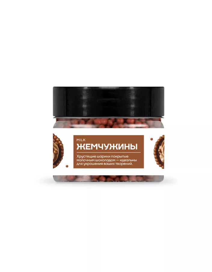 Crispearls Milk жемчужины Callebaut 50 г