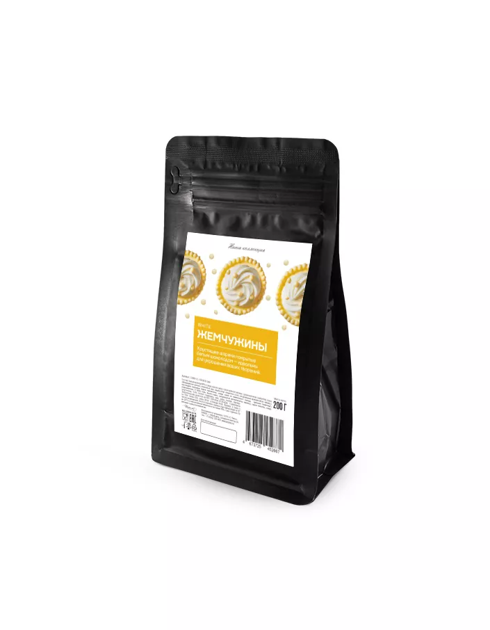 Crispearls White жемчужины Callebaut 0,2 кг