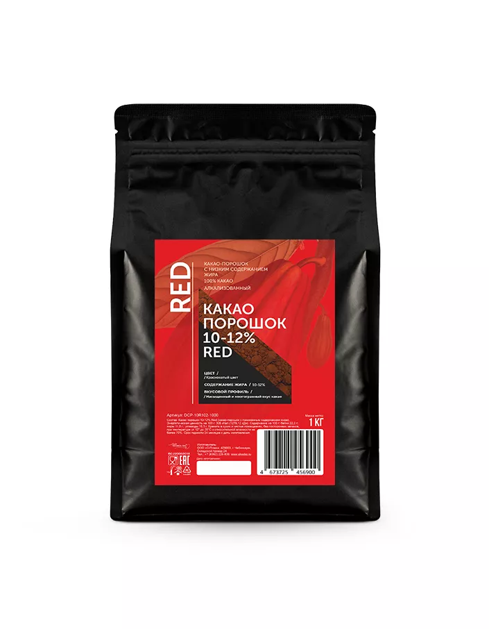 Какао порошок 10-12% Red (1 кг)