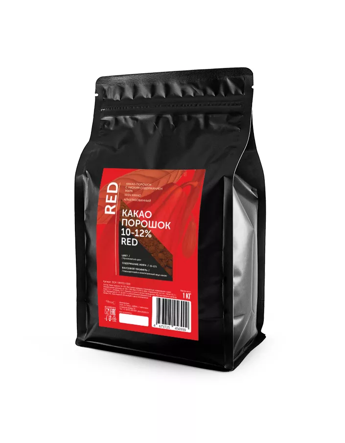 Какао порошок 10-12% Red (1 кг)
