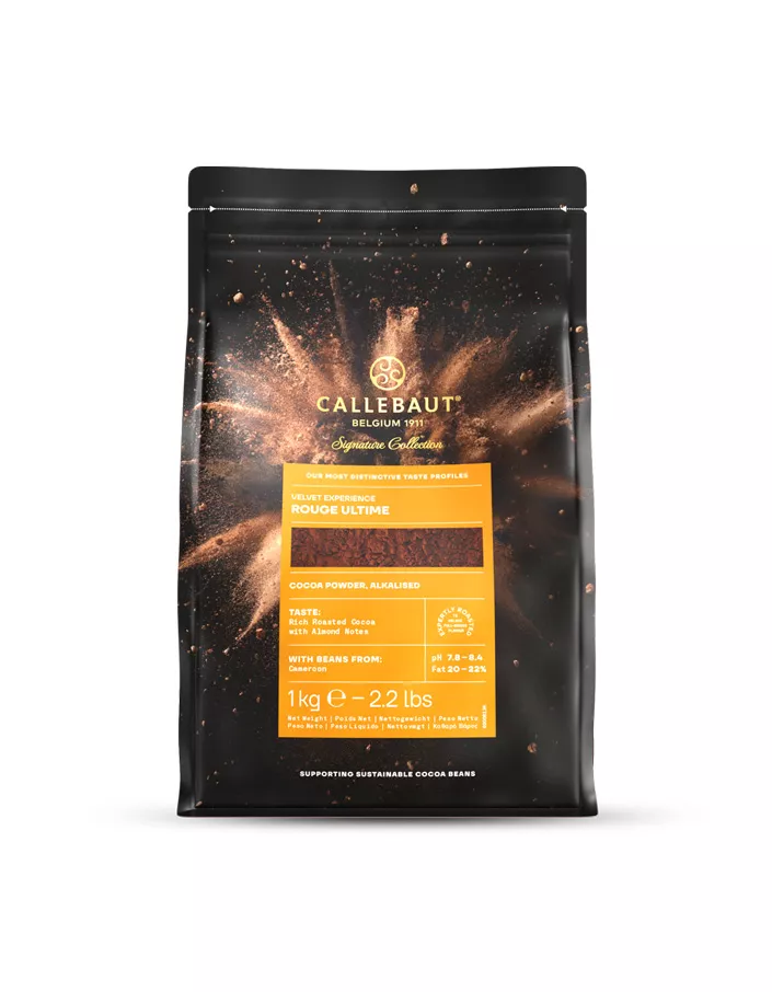 Какао порошок Rouge Ultime красный 20-22% (1 кг)