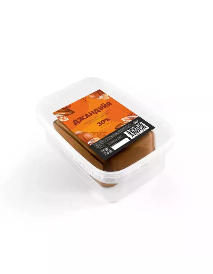 Джандуйя темная Dark gianduja Callebaut (0,5 кг)