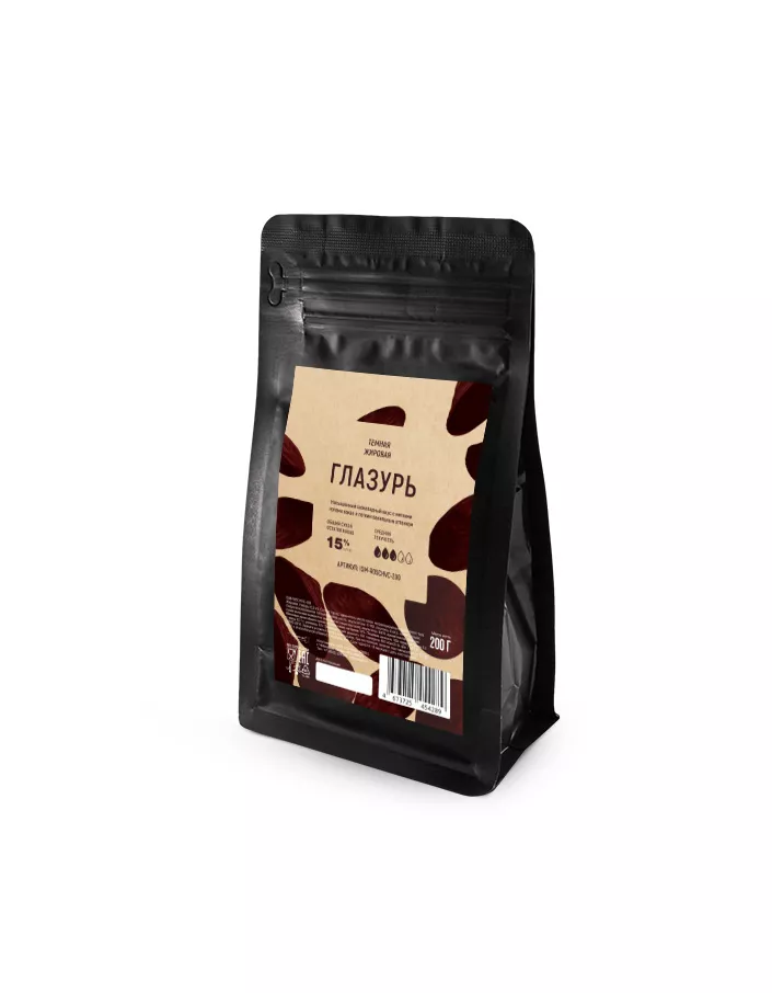 Глазурь жировая темная Chocovic ISM-R05CHVC (0,2 кг)