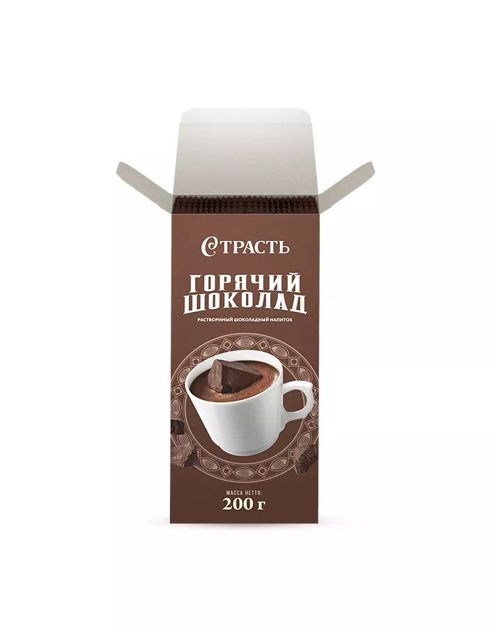 Горячий шоколад Страсть шоу-бокс 200г (20г*10шт)