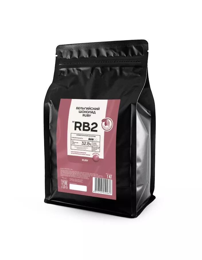 Руби шоколад Ruby Callebaut 1 кг