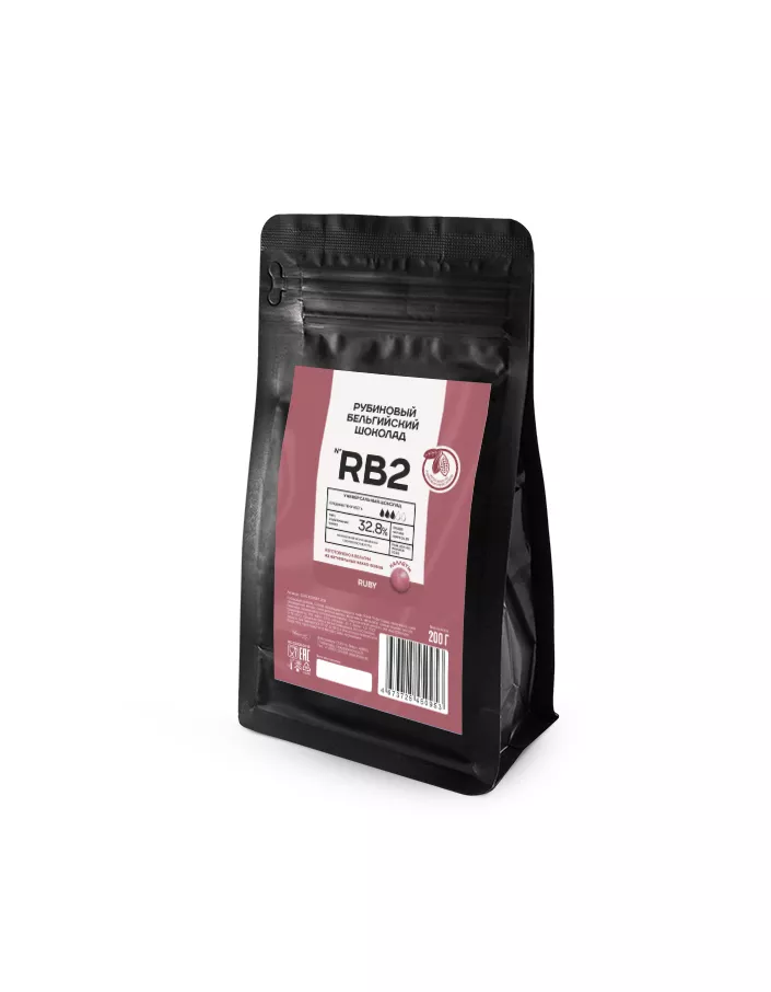 Руби шоколад Ruby Callebaut 0,2 кг
