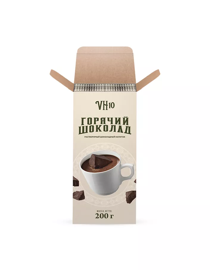 Горячий шоколад VH10 шоу-бокс 200г (20г*10шт)
