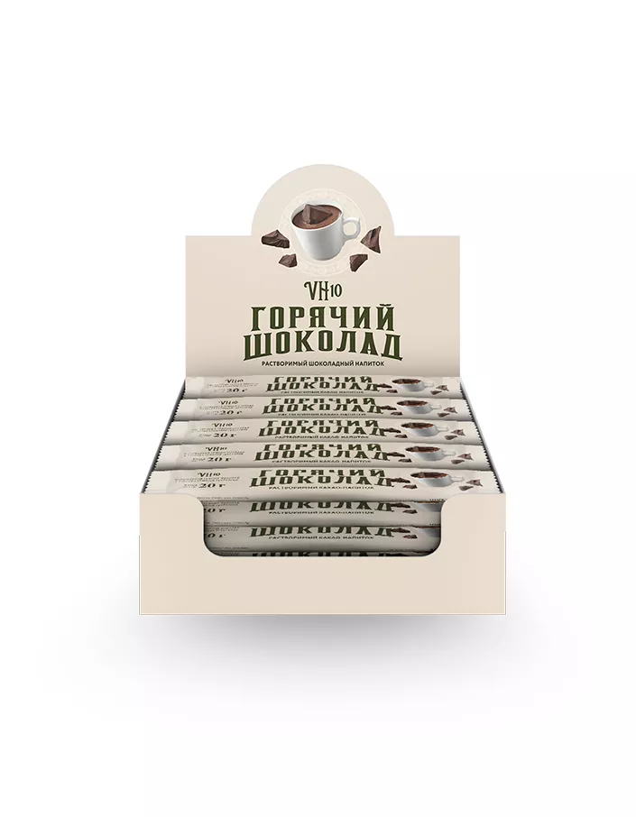 Горячий шоколад VH10 шоу-бокс 500г (20г*25шт)