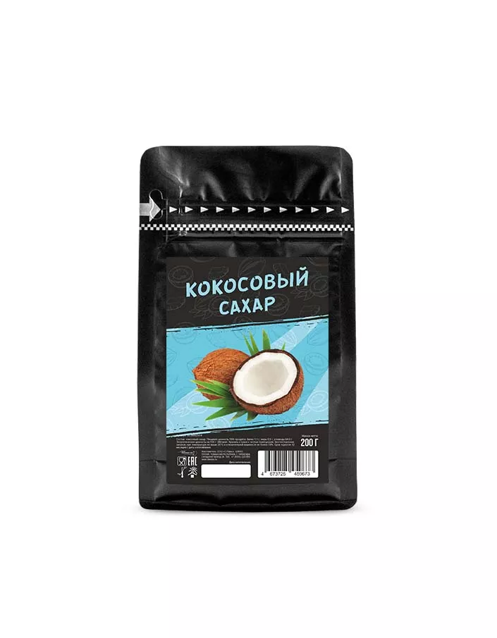 Кокосовый сахар 0,2 кг
